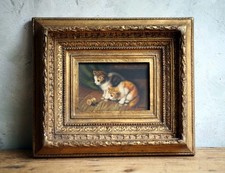 Original Kittens Oil Painting