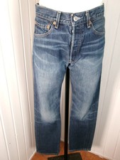 Vintage Pantalon jean bleu