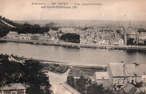 Carte postale givet - carte,
