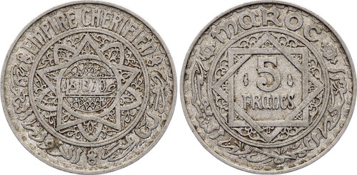Maroc francs empire - francs,