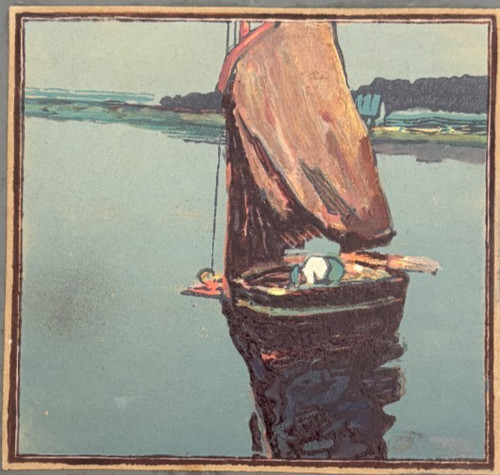 Tableau ancien nautique