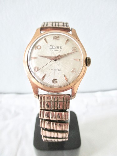 Montre plaqué elves 17 - or,