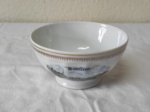 Ancien bol porcelaine - ancien, de