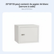 Boîte de Rangement En Métal