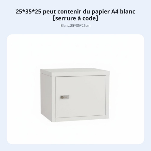 Boîte rangement métal - de, en