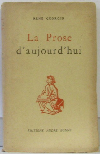Prose aujourd hui - la,