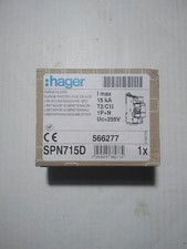 PARAFOUDRE AUTO PROTEGE DEBROCHABLE 15KA HAGER SPN715D