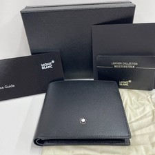 Portefeuille Montblanc noir à
