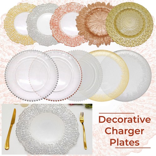 33cm verre chargeur plaques - verre,