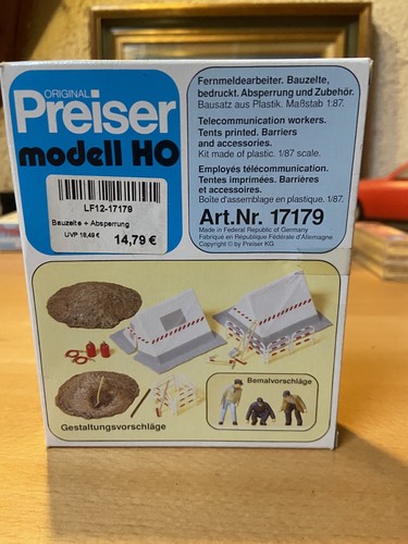 Preiser 17179 87 - preiser, 17179-1/87-employÉs