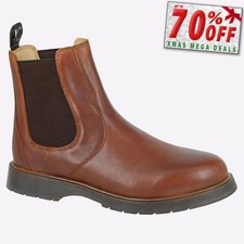 Bottes Chelsea Classiques En Cuir Pour Hommes Grafters Weston Tan