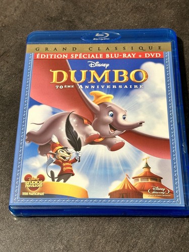 Dumbo blu ray - +, dvd