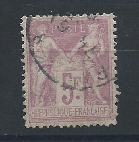 France obl 1877 - obl,