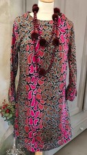 Robe almatrichi imprimée - robe, rose