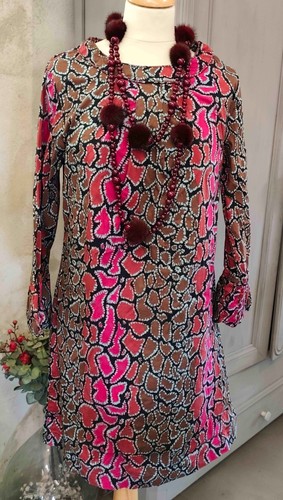 Robe almatrichi imprimée rose - almatrichi,