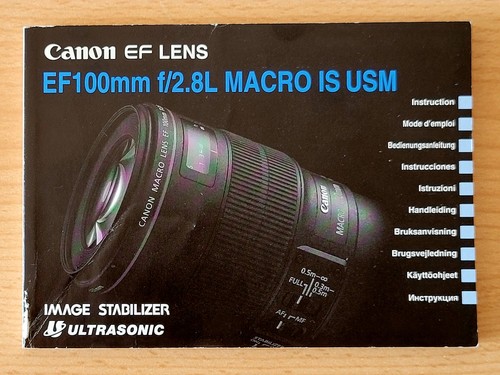 Canon original 100mm 2 - 100mm, f/2.8l