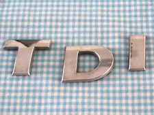 OCCASION TDI Emblème de coffre arrière Badge hayon Logo lettre lettrage