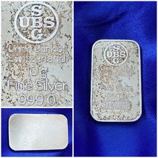 Lingot argent Pur Swiss Bank