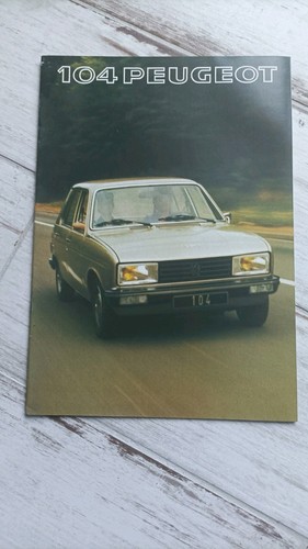 Catalogue brochure peugeot - /,