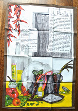 Vintage Torchon Neuf - " La Paella "