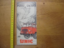 Partez gagnant sur UNIC Simca industries Camions Unic