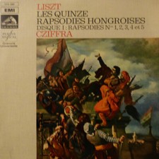 LP Liszt / Gyorgy Cziffra Les