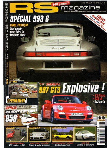 Magazine porsche 993 - 96,