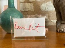 Rarissime autographe recto