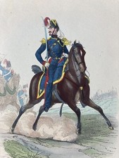 LOT DE 12 GRAVURES MILITAIRE -XIX ÈME MAZELIN ET COPIN -GARDE RÉPUBLICAINE...ETC