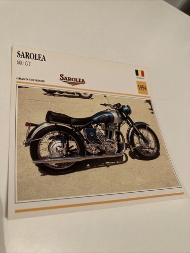 Saroléa 600gt 1954 - 600gt, carte