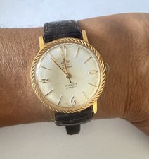 Astor Watch EB Suisse 17 Jewels Incabloc Ancienne Montre Automatique Plaqué Or