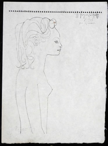 Pablo picasso soleil ebloui - pablo, le