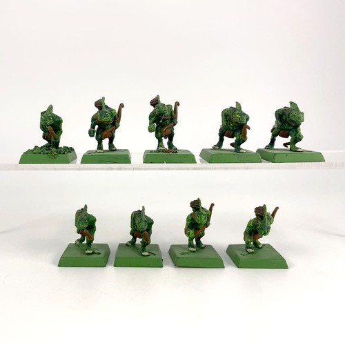 Skinks chameleon plastique - x9,