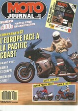 MOTO JOURNAL N°900 GUZZI 1000 SP3 / HONDA PACIFIC COAST / BMW R100 RT / MICHAUD