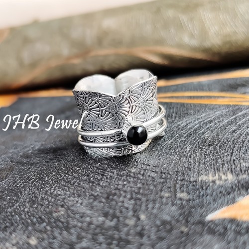 Bague toupie pierre - , de