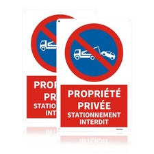 2 Pièces Panneau Propriété