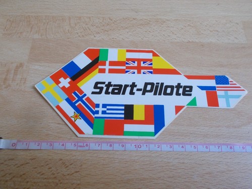 Autocollant start pilote - autocollant, start-pilote