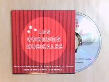 RARE CD PROMO 14 TITRES / LES COMEDIES MUSICALES / TRES BON ETAT