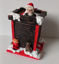 PERE NOEL ANIMé et MUSICAL dans la cheminée