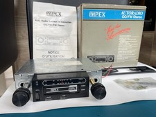 Ancien Autoradio IMPEX GO/FM Stéréo Neuve
