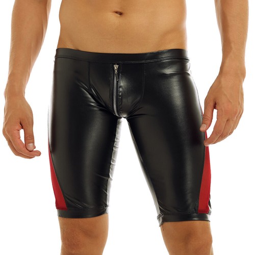 Shorts bermudas cuir - en,