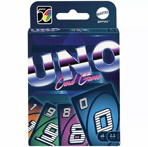 Mattel games uno iconic - uno, 1980s
