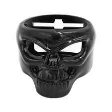 Crâne en plastique noir