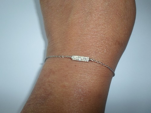 Bracelet argent massif - bracelet, en