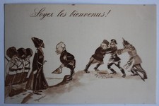 CPA illustrée Guerre 14-18 Verdun Soyez les Bienvenus Marendaz (43988)