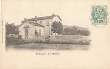 CPA ALPES DE HAUTE PROVENCE (04) L'ESCALE LA MAIRIE