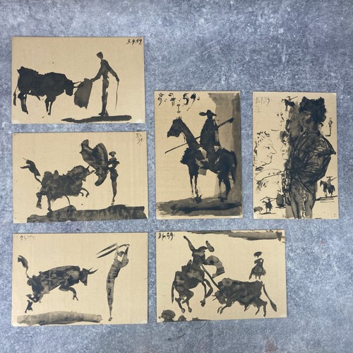 Lot cartes postales pablo - lot,