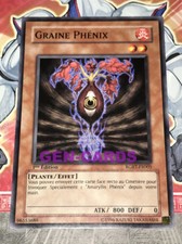 Carte YU GI OH GRAINE PHENIX RGBT-FR005 x 3