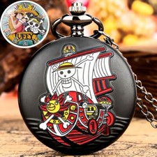 Montre Gousset Manga One Piece Luffy Bateau Thousand Sunny Anime