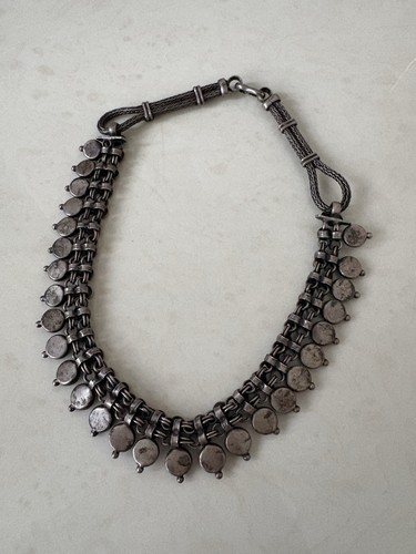 Collier ancien argent - en,